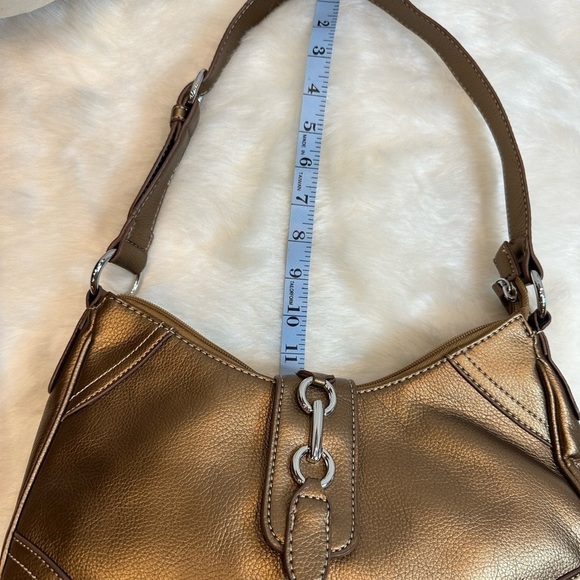 Croft and barrow bronze shoulder bag - Picture 4 of 11